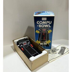 1979 Sears Tomy Compu-Bowl Electronic Hand Held Bowling game WORKING, RARE